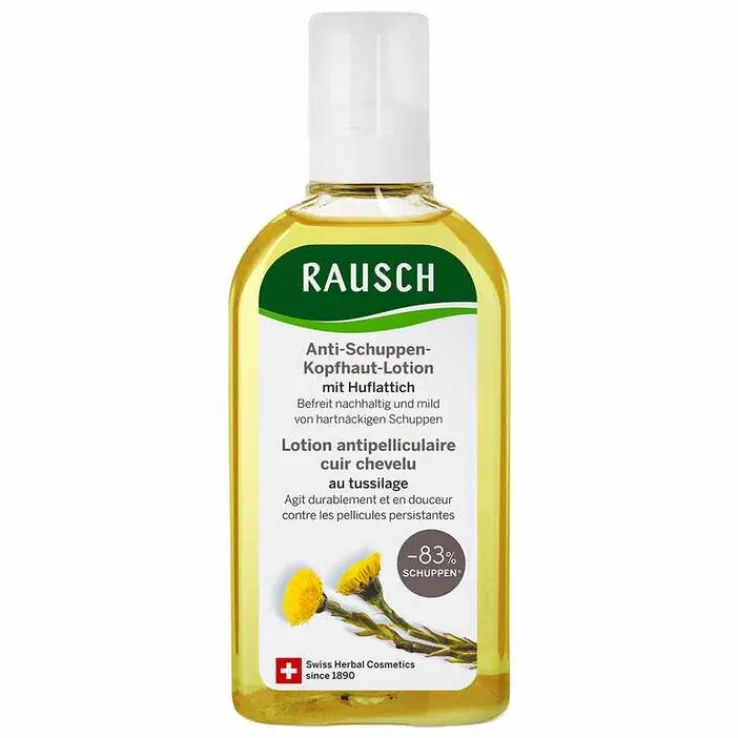 Rausch Anti-Schuppen-Kopfhaut-Lotion + Huflattich, 200 ml