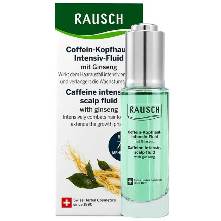 Rausch Coffein-Kopfhaut-Intensiv-Fluid mit Ginseng, 30 ml