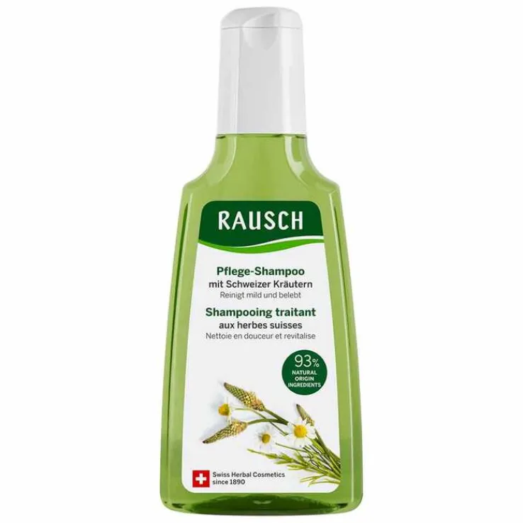 Rausch Pflege-Shampoo mit Schweizer Kräutern, 200 ml