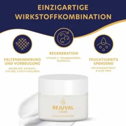 Rejuval Gesichtscreme Anti-Aging mit Hyaluron, 50 ml