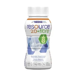 Resource 2.0 + fibre Neutral, 4X200 ml