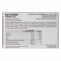 Restoria Immun Plus Lutschtabletten, 20 St