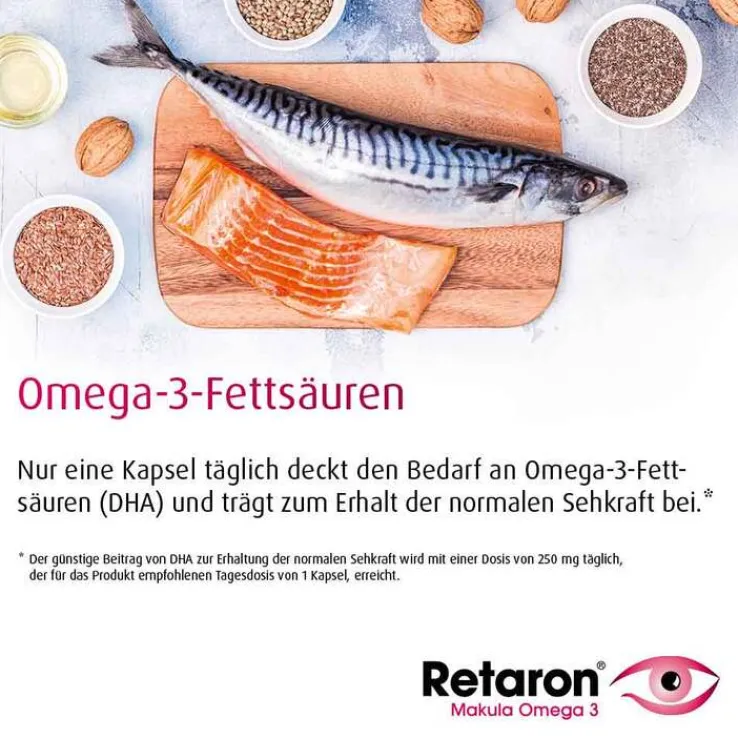 Retaron Makula Omega-3 Kapseln, 30 St