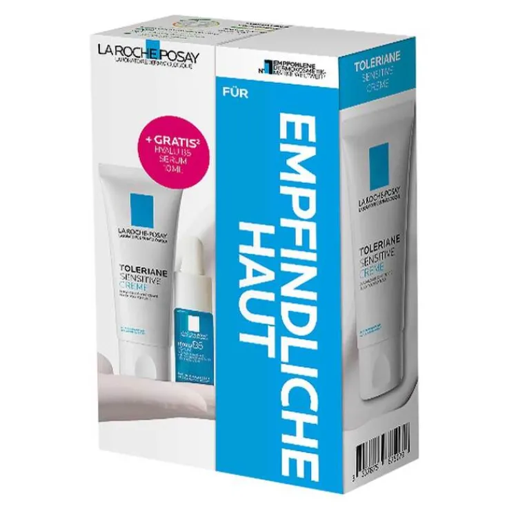 Roche-Posay Toleriane sensitive riche + Hyalu B5 Set, 1 St