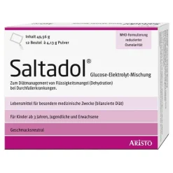 Saltadol Elektrolyt Pulver zur Her.e.Lösung zum Einnehmen, 12 St