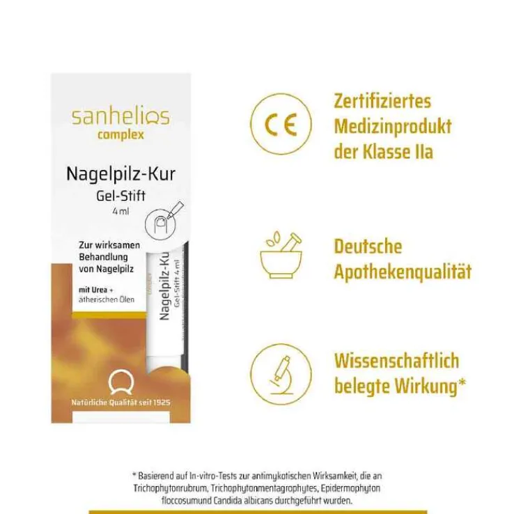 Sanhelios Nagelpilz-Kur Gelstift, 4 ml