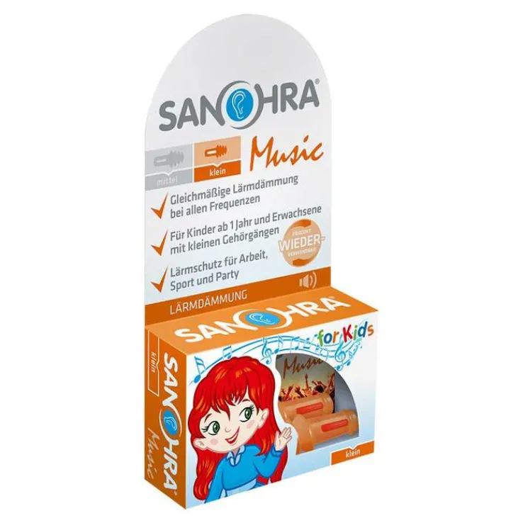 Sanohra music Lärmschutz für Kinder, 2 St