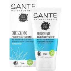 Sante Feuchtigkeitscreme Bio-Aloe Vera & Chiasamen, 50 ml