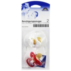 Sauger Kirsche Latex Größe 2 6 - 18 Mon.weiß / rot, 2 St