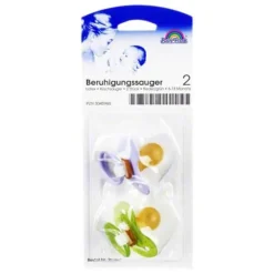 Sauger Kirsche Latex Größe 2 6 - 18 Mon.flied. / grün, 2 St