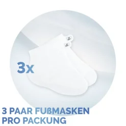 Scholl intensiv pflegende Fußmaske in Socken, 3X2 St