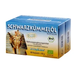 Schwarzkümmel Bio ägypt. Kapseln, 120 St