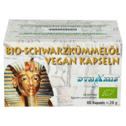 Schwarzkümmel Bio Vegan Kapseln, 120 St