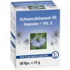 Schwarzkümmelöl + Vitamin E Kapseln, 60 St