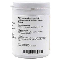 Schwarzkümmelöl Plus 5 Kapseln, 200 St