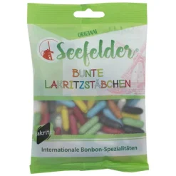 Seefelder Bunte Lakritzstäbchen KDA, 100 g
