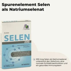 Selen 200 µg Tabletten von Avitale, 60 St