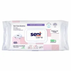 Seni® care sensitive Feuchtpflegetücher, 68 St