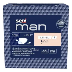 Seni® Man Inkontinenzeinlage light Level 1, 15 St