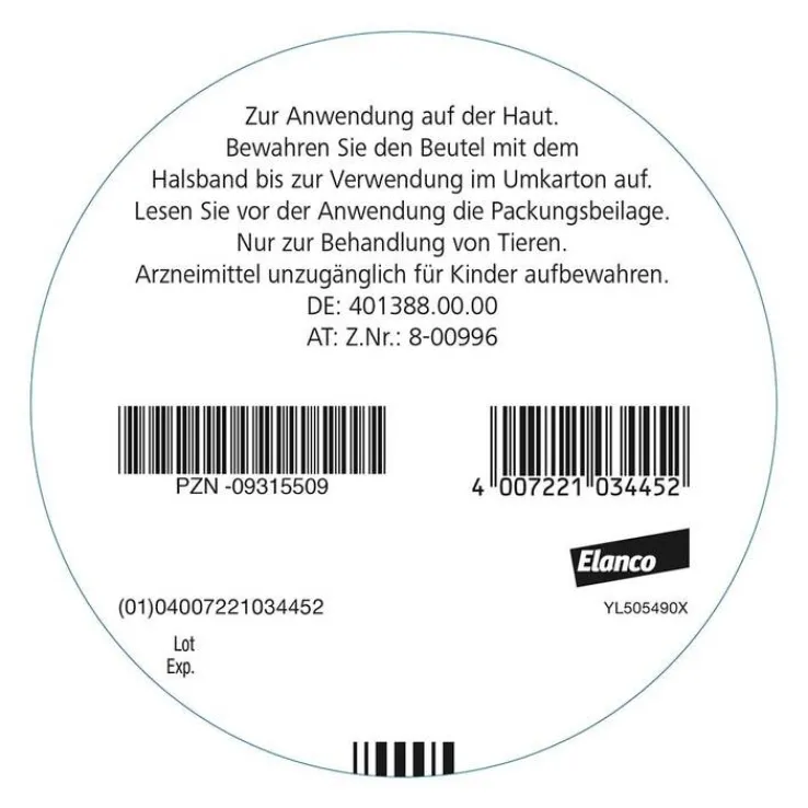 Seresto® Halsband für kleine Hunde bis 8 kg, 1 St