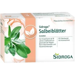 Sidroga® Salbeiblätter Filterbeutel, 20X1.5 g