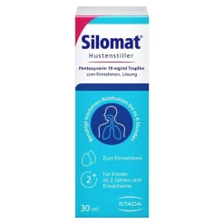 Silomat Hustenstiller Pentoxyverin 19 mg/ml Tropfen, 30 ml