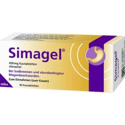 Simagel Kautabletten, 50 St