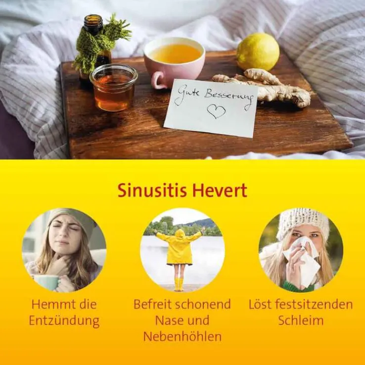 Sinusitis Hevert Tabletten, 40 St