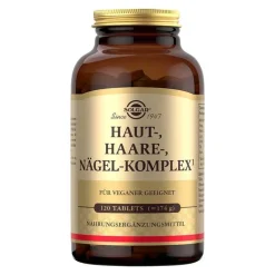 Solgar Haut Haare Nägel Komplex Tabletten, 120 St