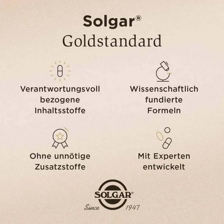 Solgar Haut Haare Nägel Komplex Tabletten, 60 St