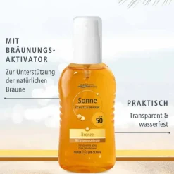 Sonne Schutz & Bräune Pump-Spray bronze LSF 50, 200 ml