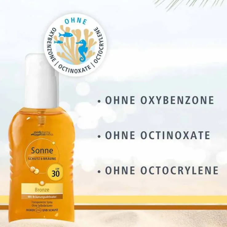 Sonne Schutz & Bräune Spray bronze LSF 30, 200 ml