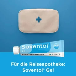 Soventol Gel bei Insektenstichen und Juckreiz auf der Haut, 50 g
