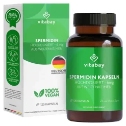 Spermidin 6 mg hochdosiert Kapseln, 120 St