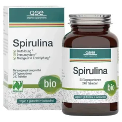 Spirulina 500 mg Bio Naturland Tabletten, 240 St