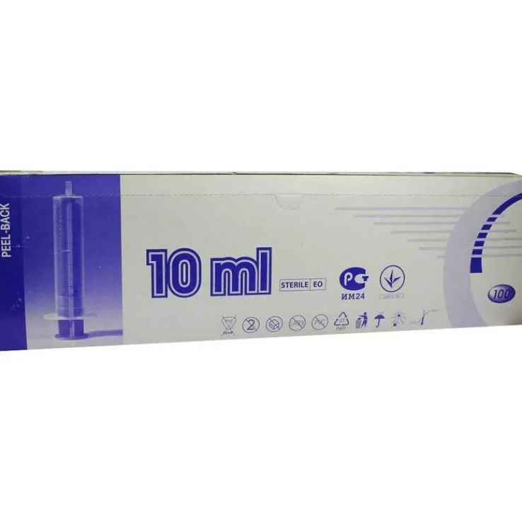 Spritzen 10 ml Luer 2-teilig, 100 St