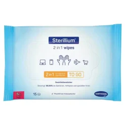 Sterillium 2in1 wipes Hand- und Flächendesinfektion, 15 St