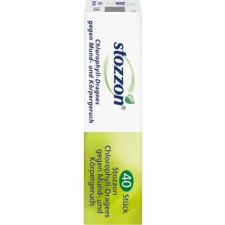 Stozzon Chlorophyll überzogene Tabletten, 40 St