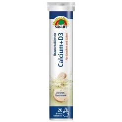 Sunlife Calcium + D3 Brausetabletten, 20 St