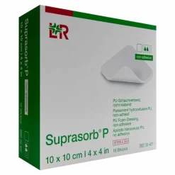 Suprasorb P PU-Schaumv.10x10 cm nicht klebend, 10 St