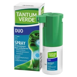 Tantum Verde duo 1,5mg / ml + 5mg / ml Spray Anw.Mundhö., 15 ml
