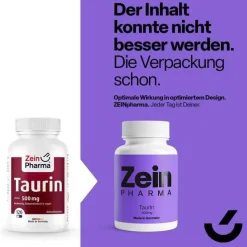 Taurin 500 mg Kapseln, 120 St