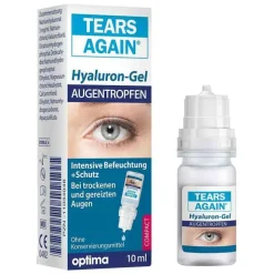 TEARS AGAIN® Hyaluron-Gel Augentropfen, 10 ml