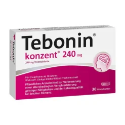 Tebonin konzent 240 mg Filmtabletten, 30 St