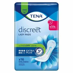 TENA® discreet Lady Pads Extra Plus bei Inkontinenz, 16 St