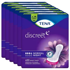 TENA® discreet Normal Night Einlagen bei Inkontinenz, 6X20 St