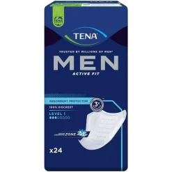 TENA® MEN ACTIVE FIT Level 1 Einlagen bei Inkontinenz, 24 St
