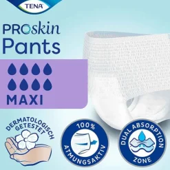 TENA Pants Maxi M bei Inkontinenz, 10 St