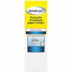 Terbinafin Schollmed gegen Fußpilz 10 mg / g Creme, 15 g