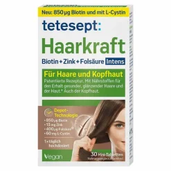 Tetesept Haarkraft Depot Intens Tabletten, 30 St